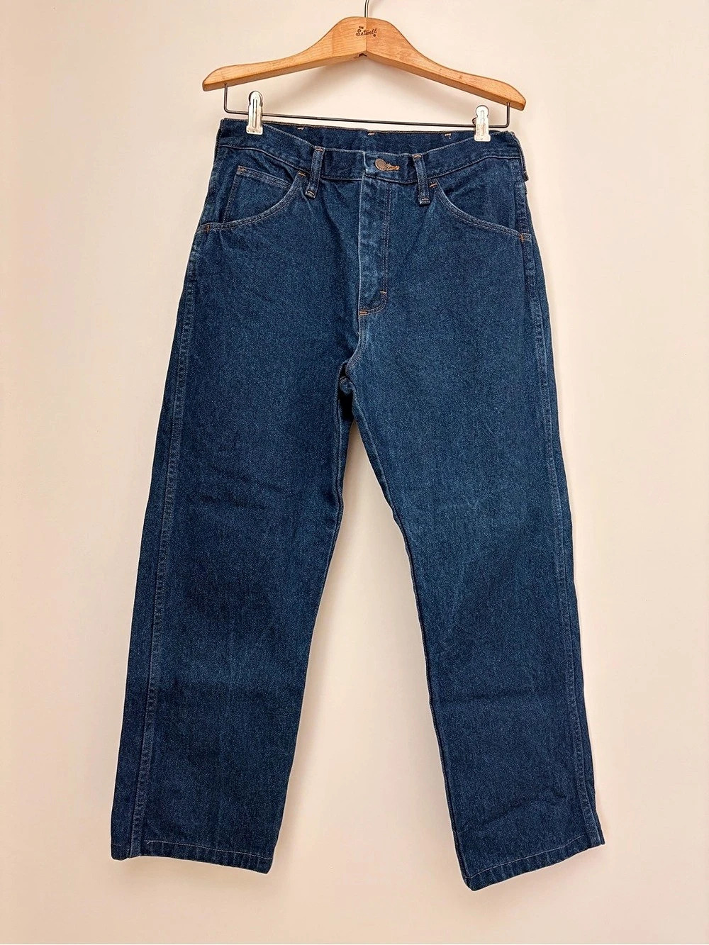 Womenβs Vintage Dark Wash Jeans, Size 6